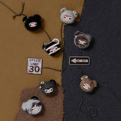 1187. Hirono Road Journal Series-Fridge Magnet Blind Box