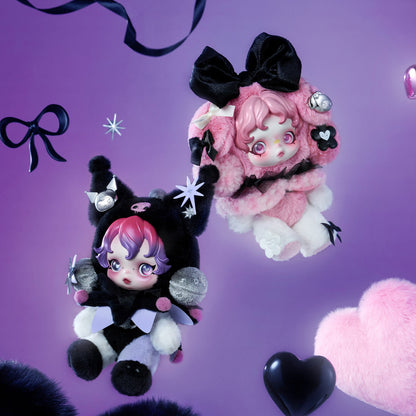 1208. SKULLPANDA × KUROMI and MY MELODY Plush