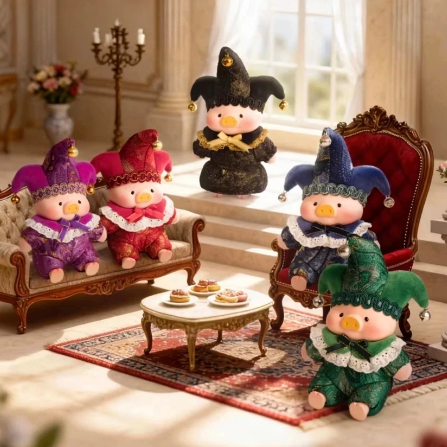 1205. LULU THE PIGGY Triangel Series Plush Blind Box