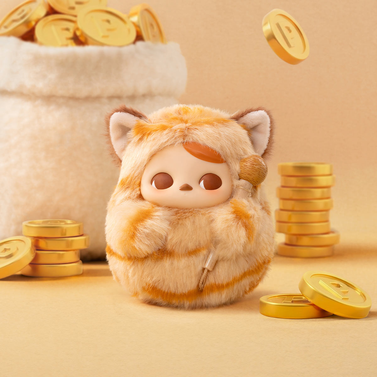 1279. Pucky Tap Tap Babies Series-Vinyl Plush Pendant Blind Box