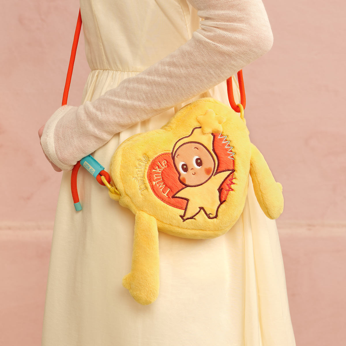 1307. Twinkle Twinkle Crush On You Series-Hand-in-Hand Heart Bag
