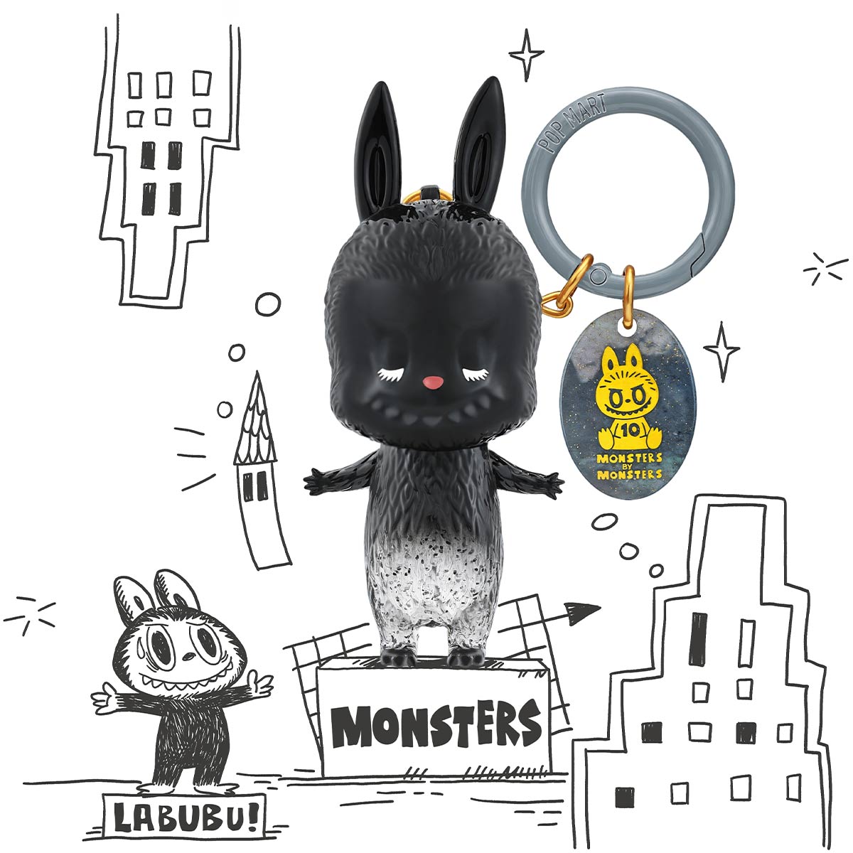 1332. THE MONSTERS 10th Anniversary Series Figures