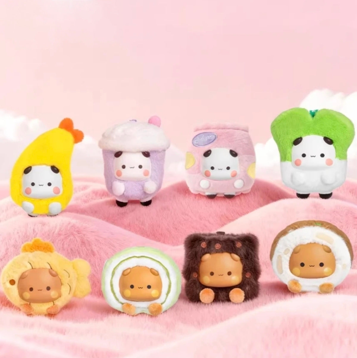 1396. YIER AND BUB Plush Blind Box