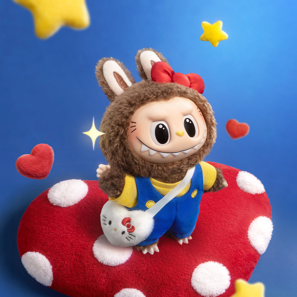 1449. THE MONSTERS × Hello Kitty and Friends Series-Vinyl Plush Pendant Blind Box