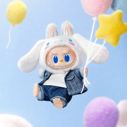 1449. THE MONSTERS × Hello Kitty and Friends Series-Vinyl Plush Pendant Blind Box