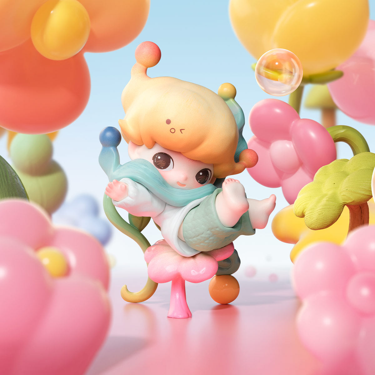 1473. DIMOO Moments in Bloom Series Figures