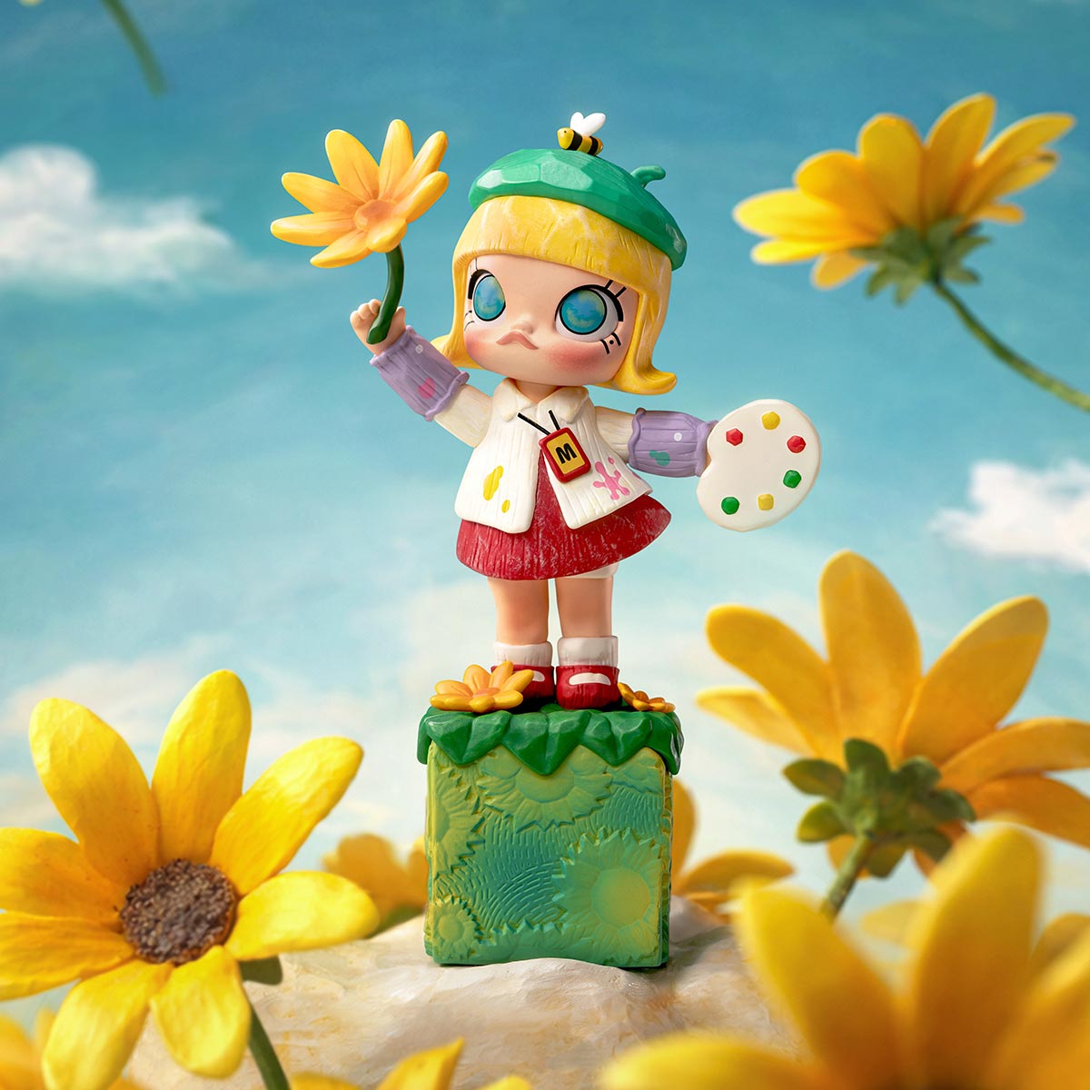 1529. MOLLY Scenery Along the Way 20th Anniversary Series Figures