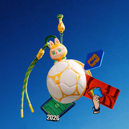 1527. THE MONSTERS × FIFA SERIES - Football-shaped Mini Bag Blind Box