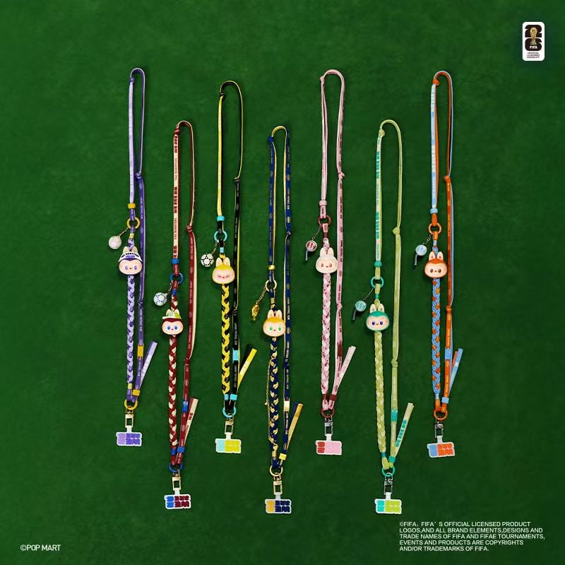 1531. THE MONSTERS × FIFA SERIES-Long Lanyard Blind Box