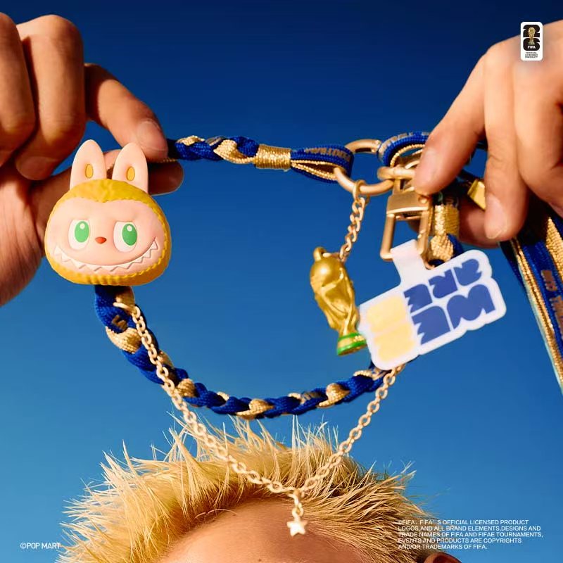 1531. THE MONSTERS × FIFA SERIES-Long Lanyard Blind Box