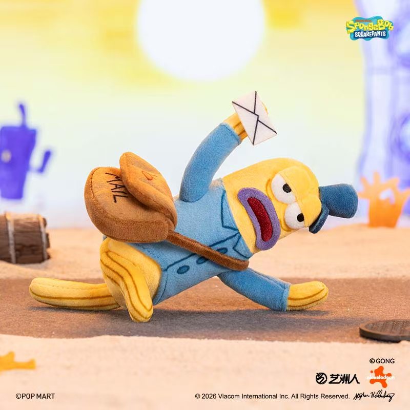 1537. Bikini Bottom Buddies - Whimsical Plush V2