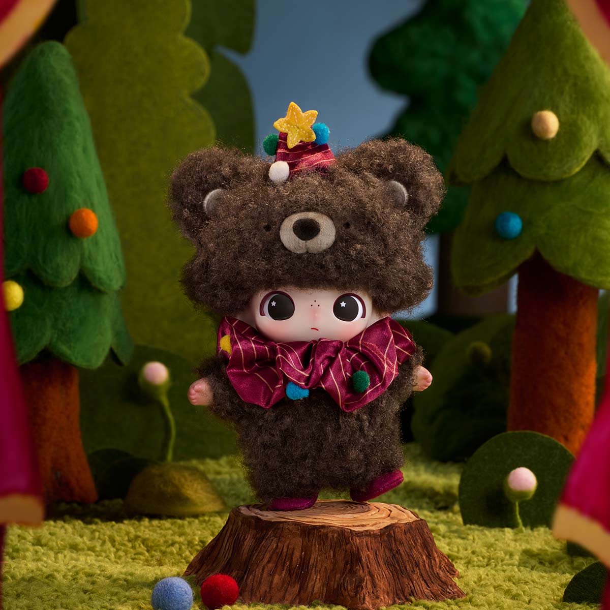 1554. DIMOO The Secret Theatre Club Series - Vinyl Plush Pendant Blind Box