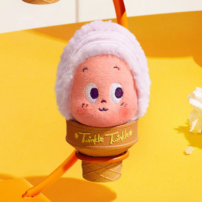 1579. MOON GELATO Series-Ice Cream Plush Pendant Blind Box
