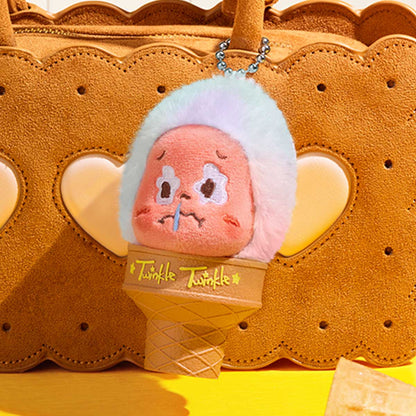 1579. MOON GELATO Series-Ice Cream Plush Pendant Blind Box