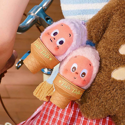 1579. MOON GELATO Series-Ice Cream Plush Pendant Blind Box