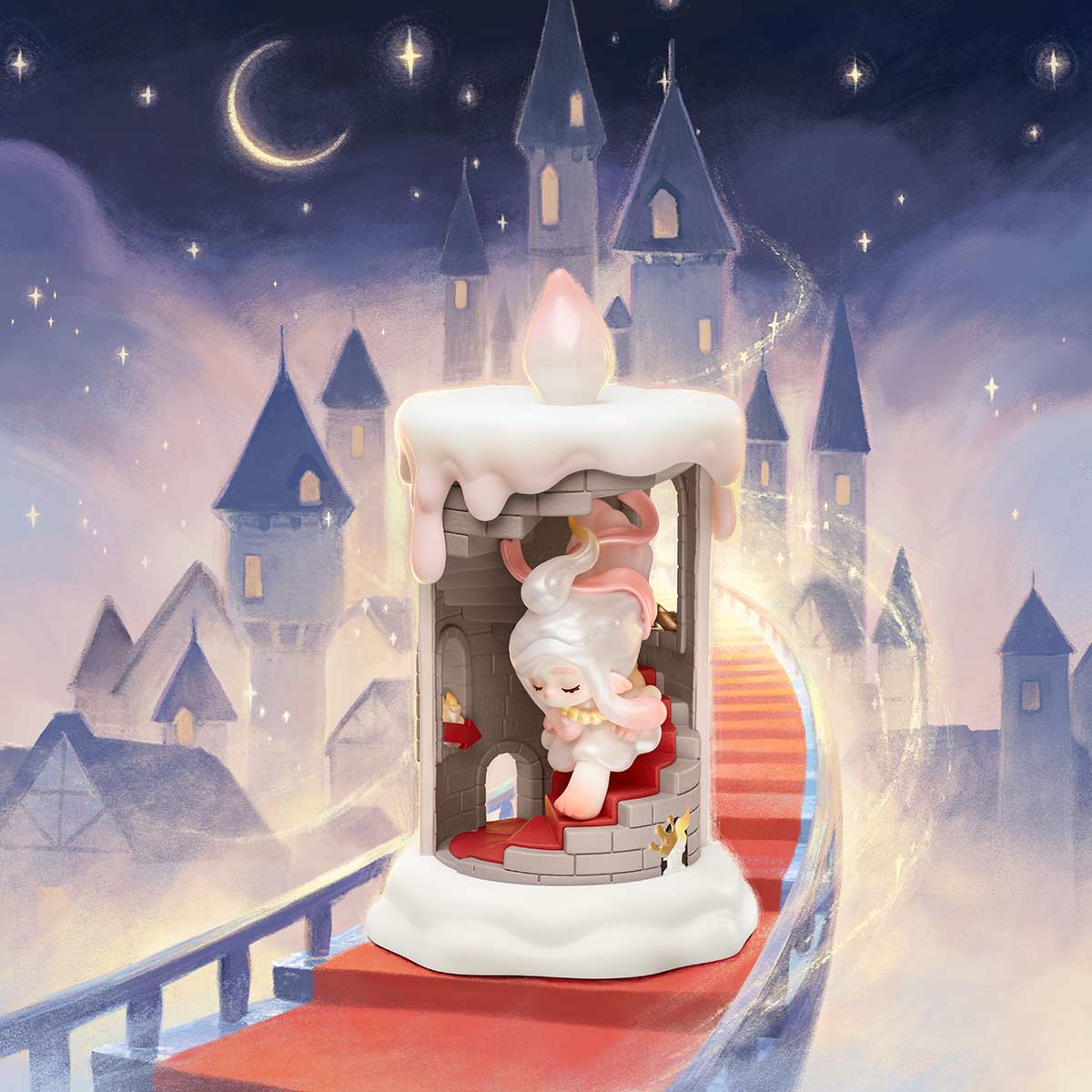 1610. CHAKA Candlelit Wander Series Figures