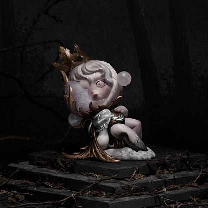 1606. SKULLPANDA Petals in Four Acts Series Figures