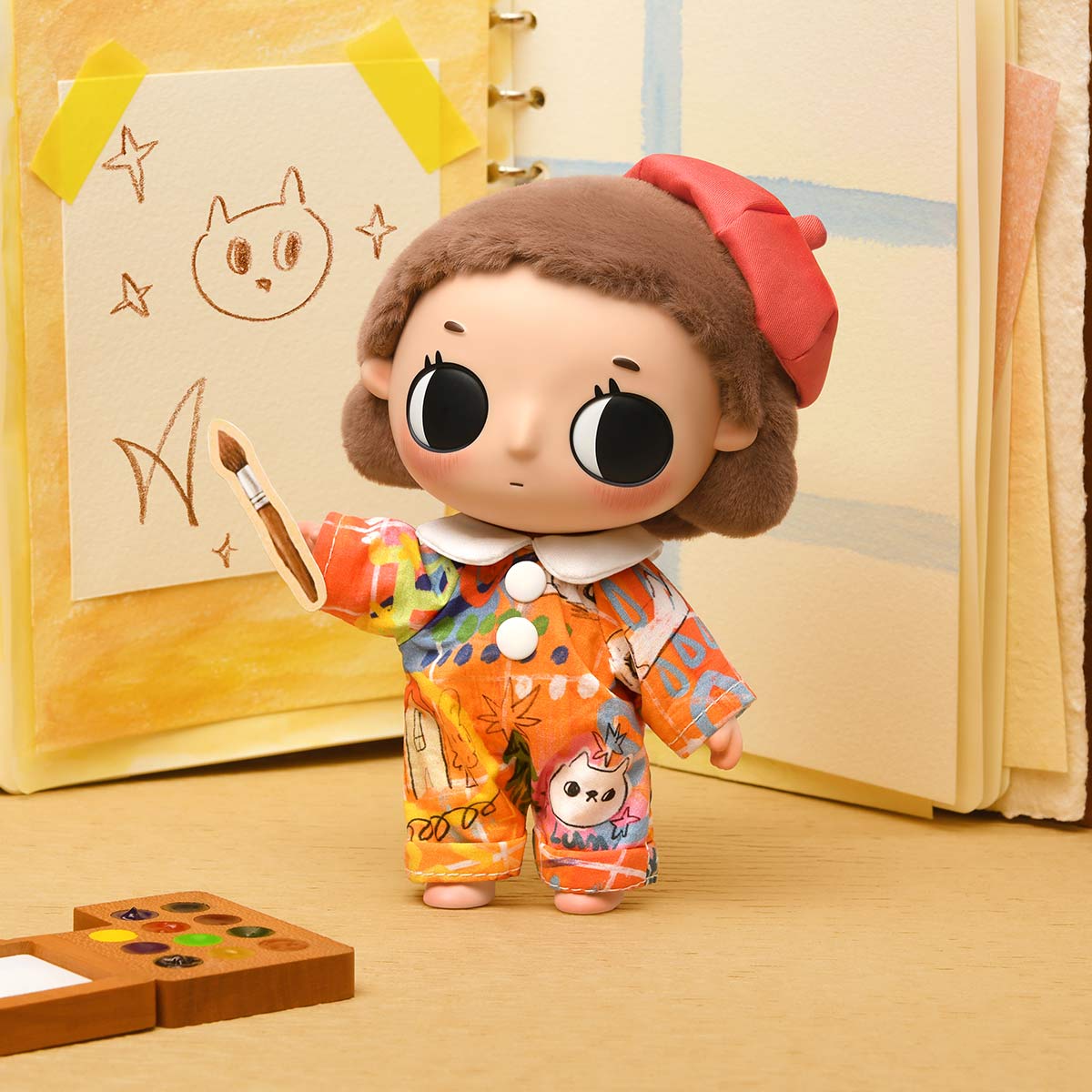 1634. Nyota Where Moments Meet Series Plush Doll