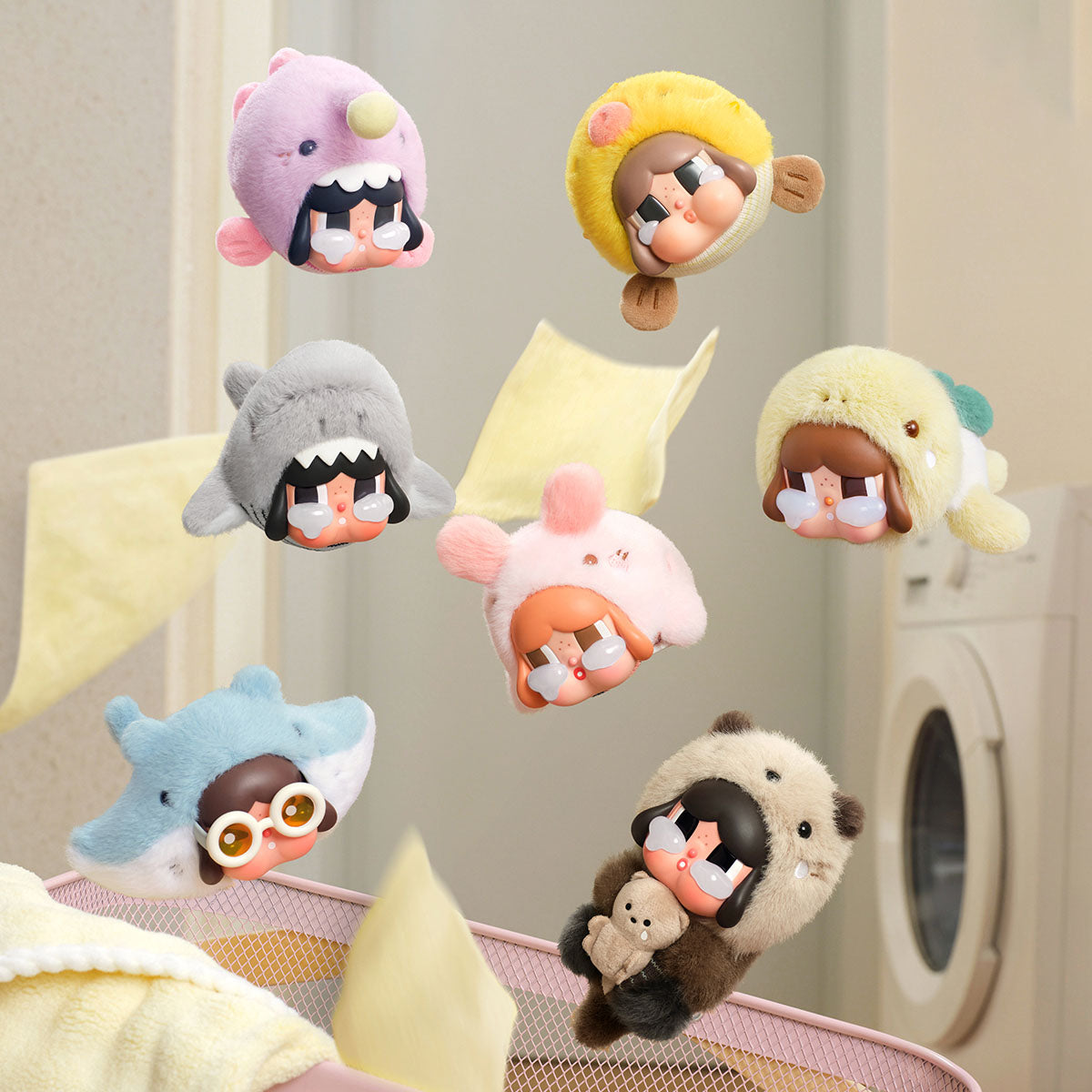 1677. CRYBABY Cry Me An Ocean Series - Vinyl Plush Pendant Blind Box