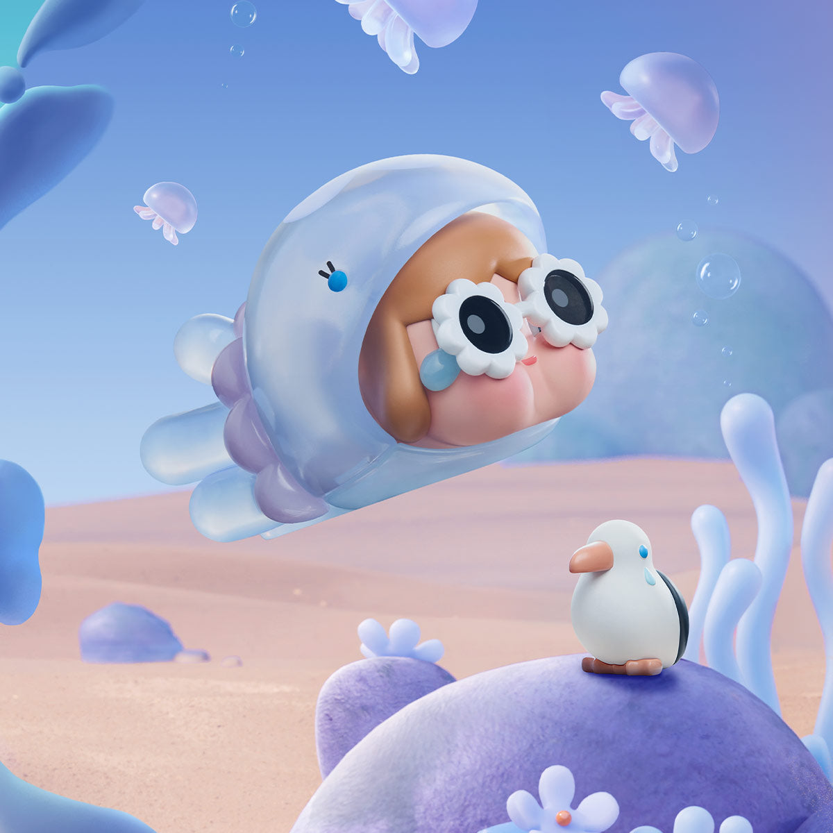 1678. CRYBABY Cry Me an Ocean Series Figures