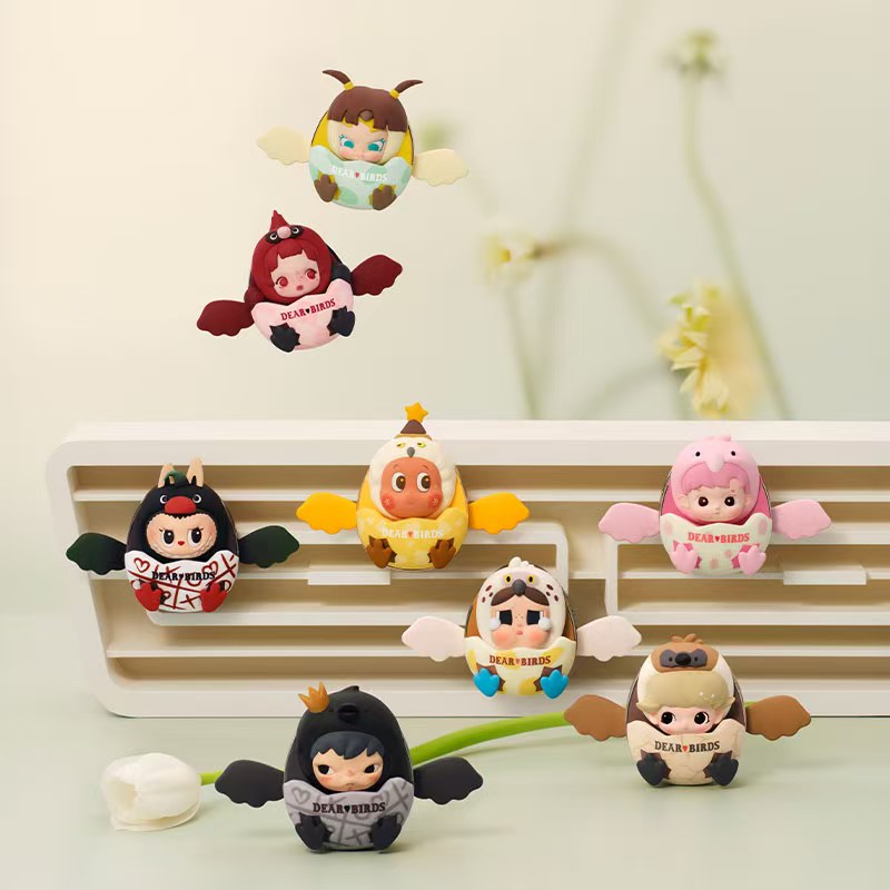 1707. Dear Birds Series Car Fragrance Blind Box