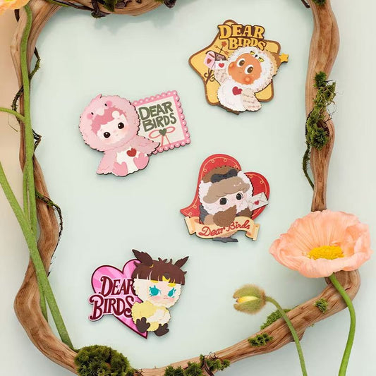 1710. Dear Birds Series Fridge Magnet Blind Box