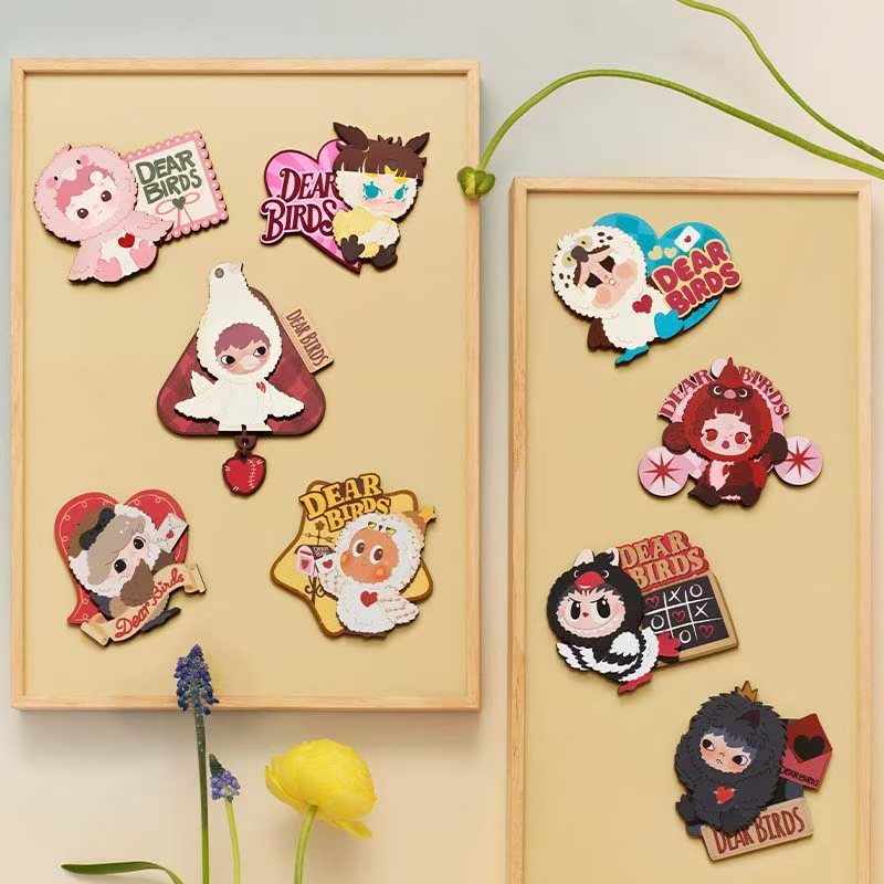 1710. Dear Birds Series Fridge Magnet Blind Box