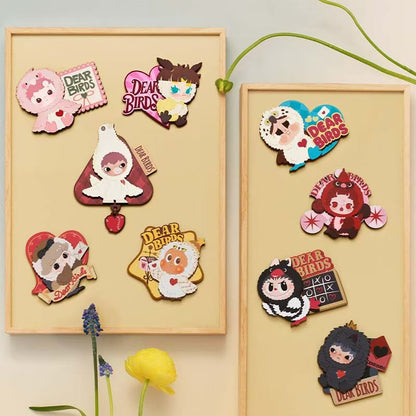 1710. Dear Birds Series Fridge Magnet Blind Box