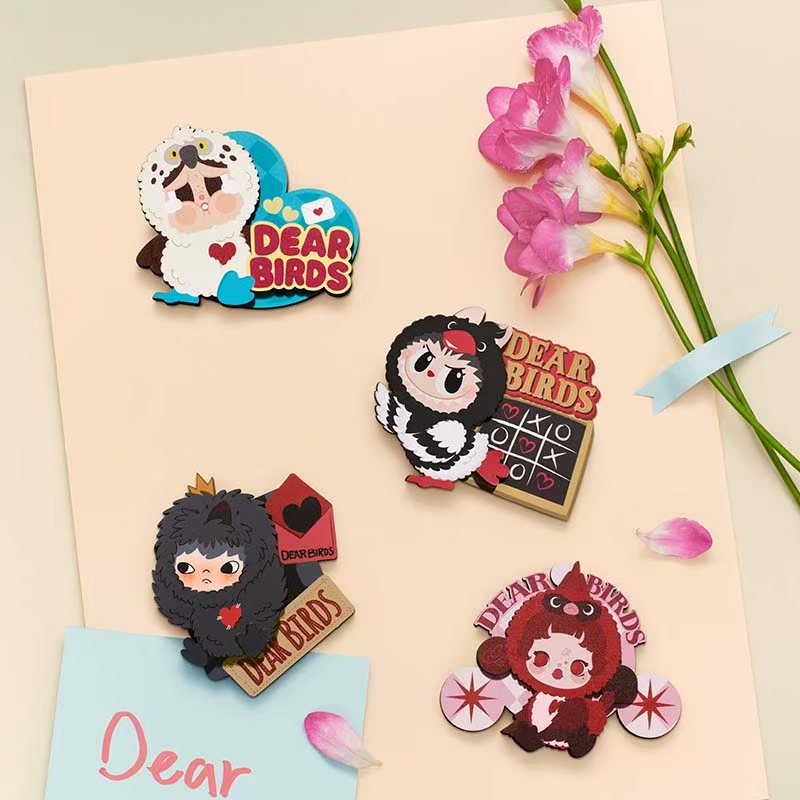 1710. Dear Birds Series Fridge Magnet Blind Box