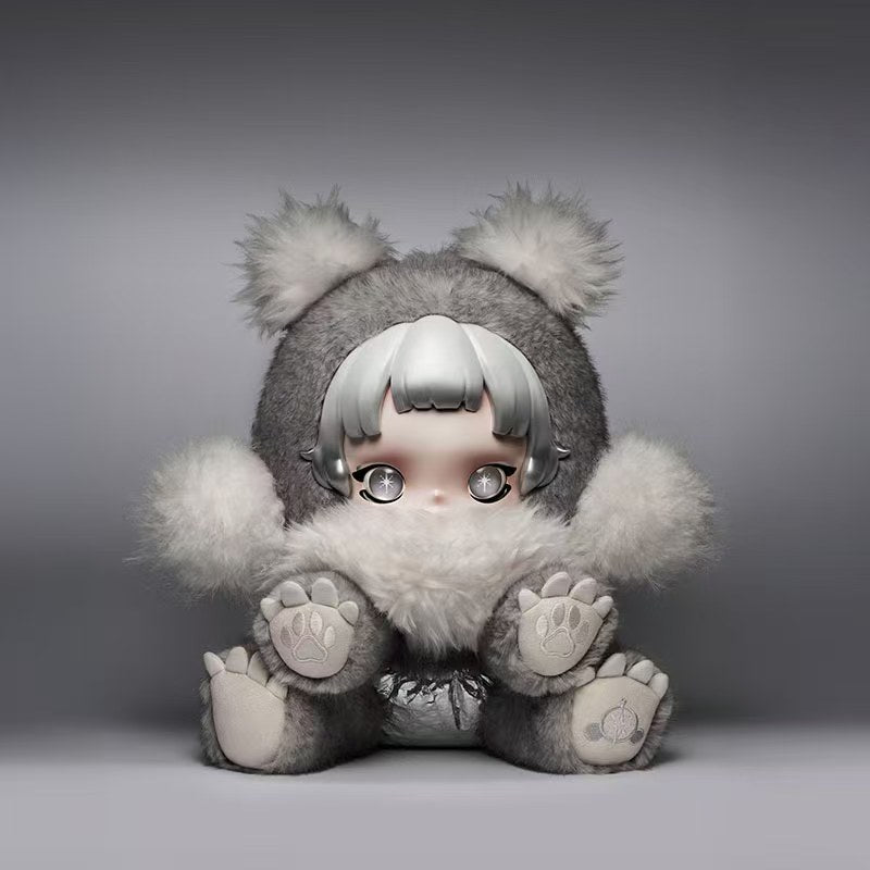 1735. SKULLPANDA Bear Rebellion Series Plush Toy