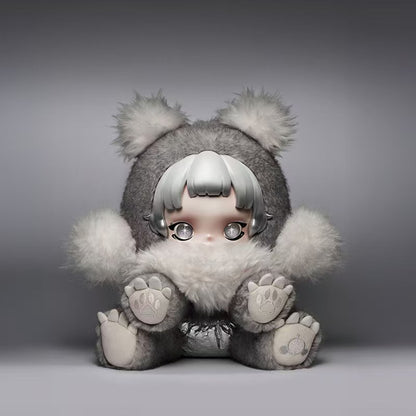 1735. SKULLPANDA Bear Rebellion Series Plush Toy