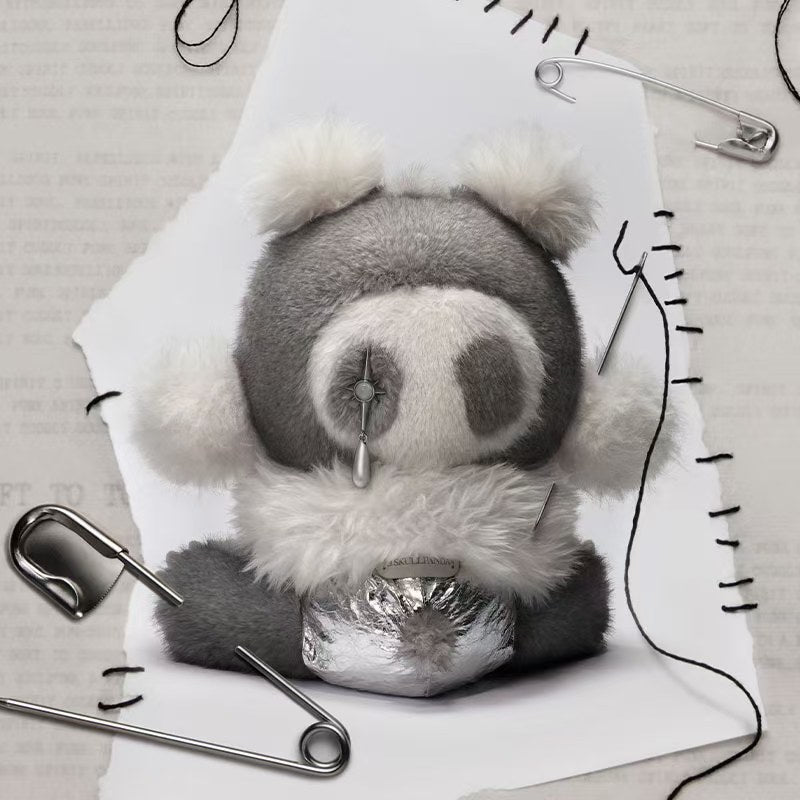 1735. SKULLPANDA Bear Rebellion Series Plush Toy