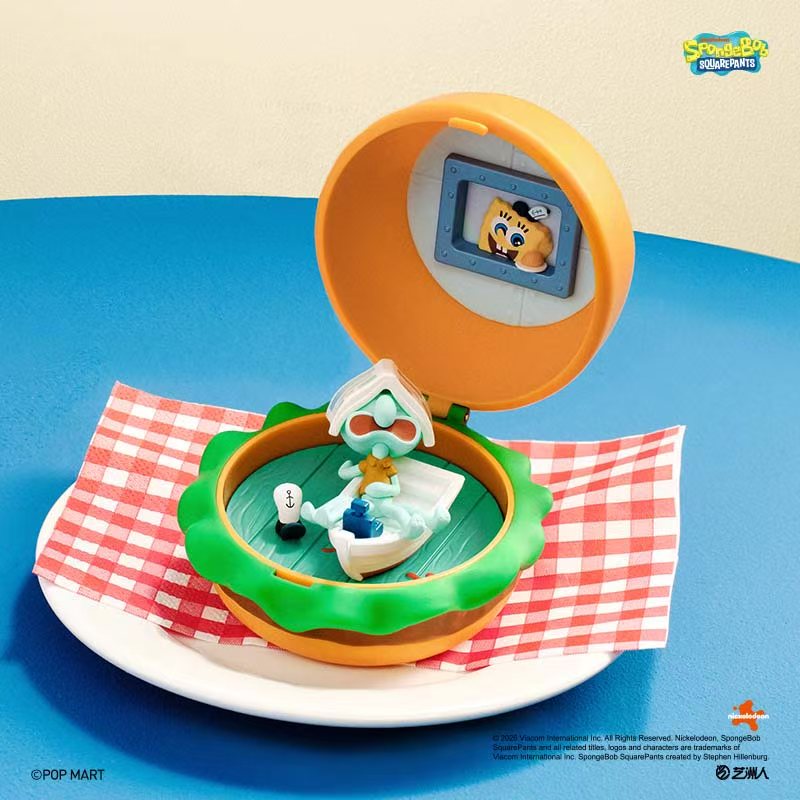 1761. SpongeBob Krabby Patty Series Blind Box