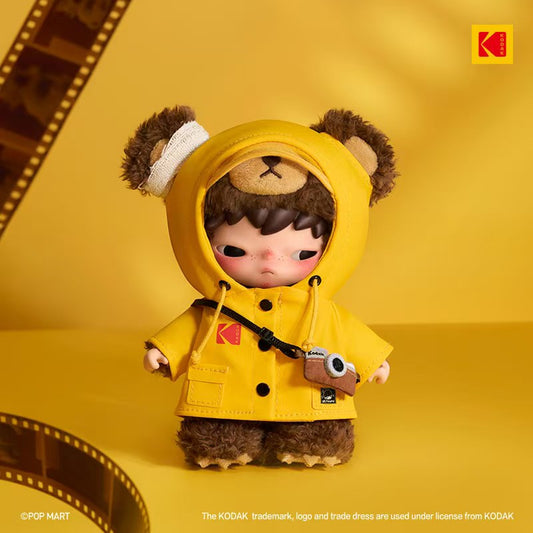 1762. Hirono × Kodak Bear Series Plush Pendant
