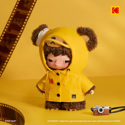 1762. Hirono × Kodak Bear Series Plush Pendant