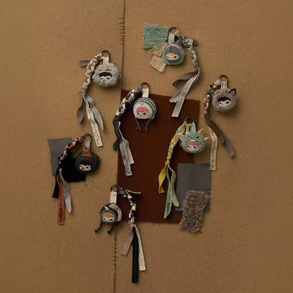 1782. Hirono Mist-Walker Series Felt Pendant Plush Blind Box