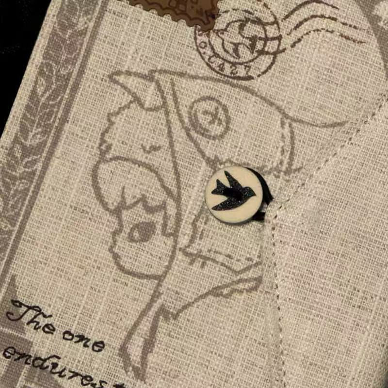1783. Hirono Mist-Walker Series Passport Cover