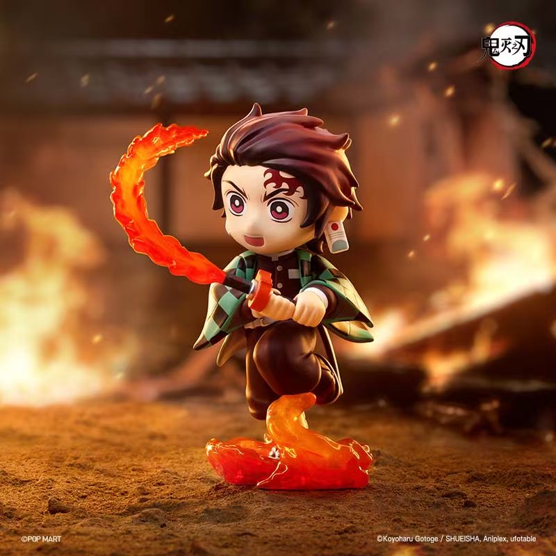1840. Demon Slayer Battle Series Figures Blind Box