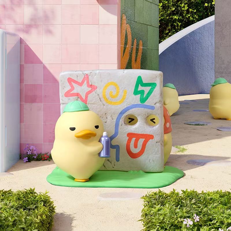 1871. mini DUCKOO Citywalk Series Figures