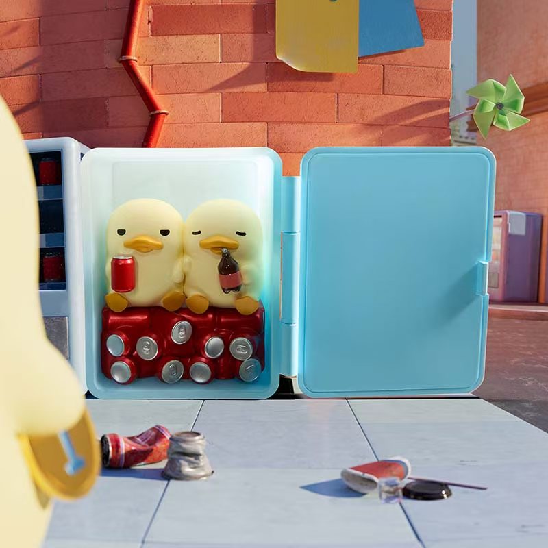 1871. mini DUCKOO Citywalk Series Figures