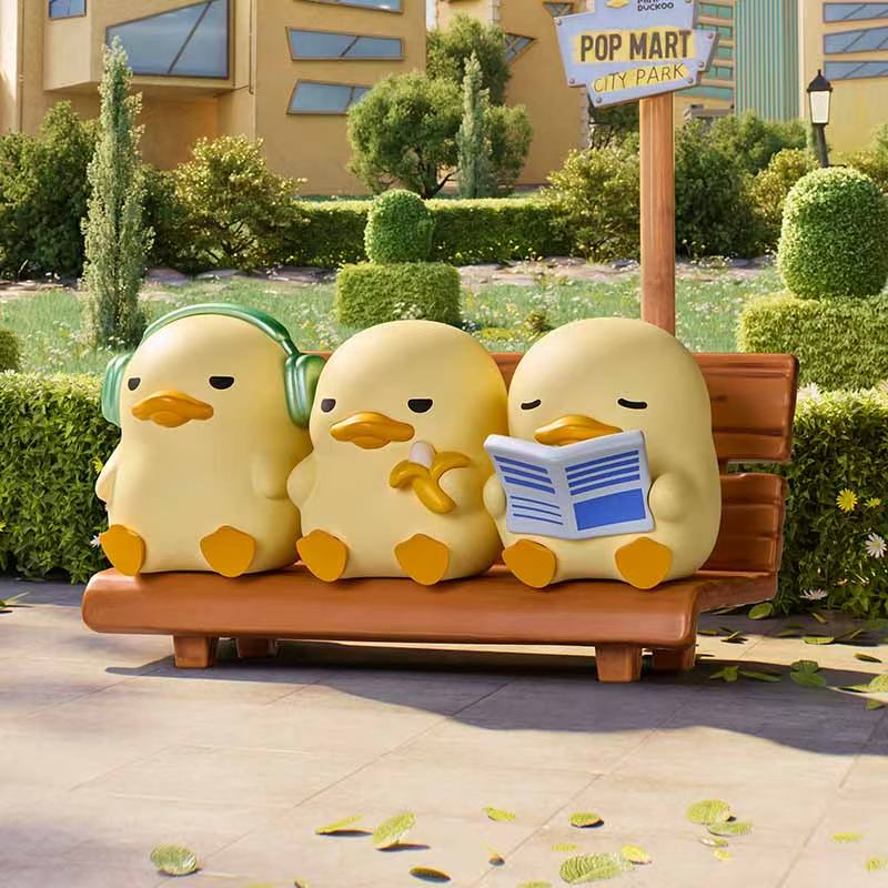 1871. mini DUCKOO Citywalk Series Figures