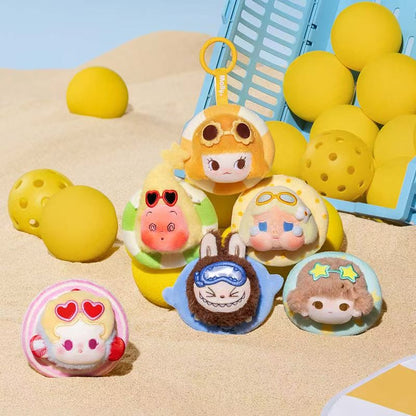 1889. POPBEAN Island Vacation Series Mini Plush Pendant Blind Box