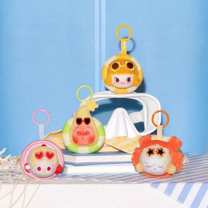 1889. POPBEAN Island Vacation Series Mini Plush Pendant Blind Box