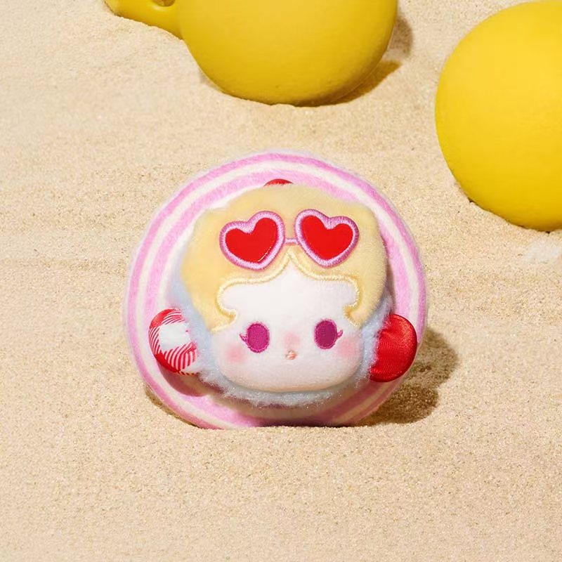 1889. POPBEAN Island Vacation Series Mini Plush Pendant Blind Box