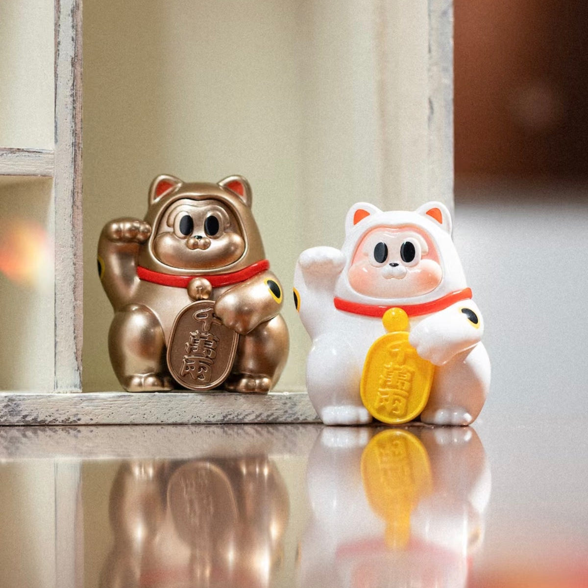 1958. THE SLLO Good Fortune Neko Series Beans Blind Box