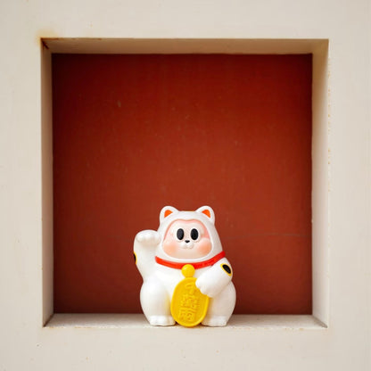1958. THE SLLO Good Fortune Neko Series Beans Blind Box