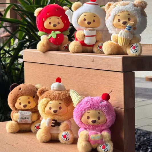2119. The Pooh 100th Anniversary Series Plush Pendant Blind Box