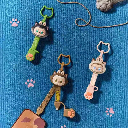 2298. THE MONSTERS CAT MODE ON SERIES - Charging Cable Blind Box