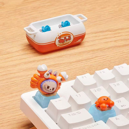 2299. POP BEAN Dip For Fun Series Fidget Keycap Blind Box