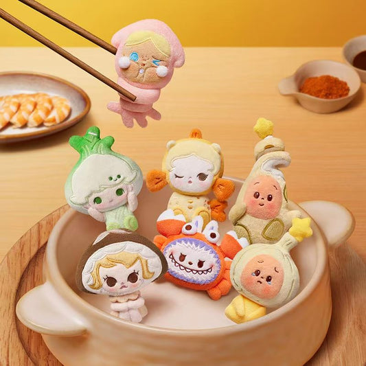2300. POP BEAN Dip For Fun Series Plush Decorative Buckle Blind Box